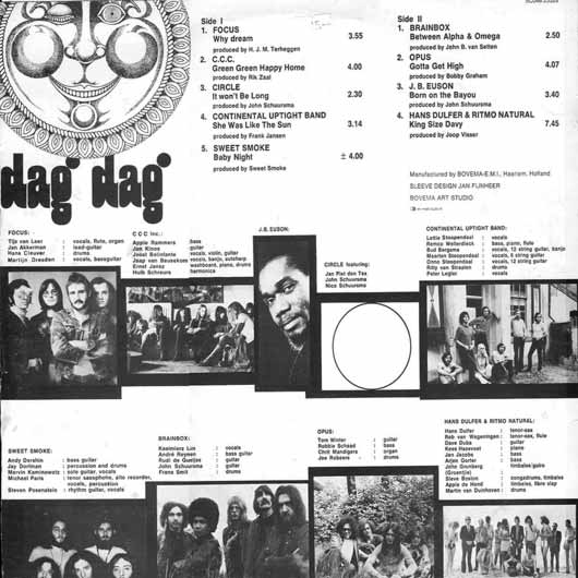 DAG DAG - Back cover