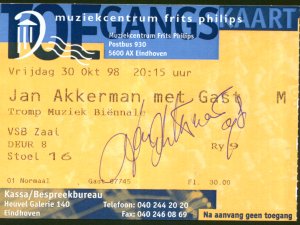 ticket signed