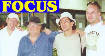 FOCUS: From L to R = Bert Smaak, Thijs van Leer, Jan Dumee and Bobby Jacobs