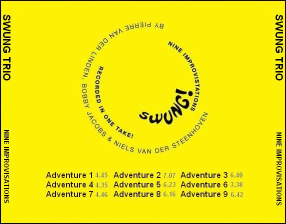 Swung Trio - Back cover - 2010